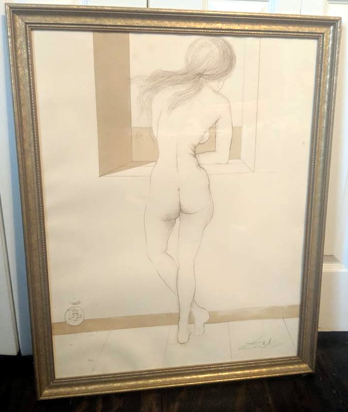 Salvador Dali - Nu-A-La-Fenetre - Nude at the Window